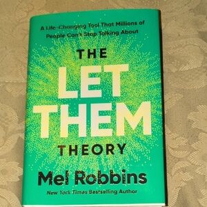 The Let Them Theory Hard Cover Book By Mel Robbins: Perfect Used Condition.